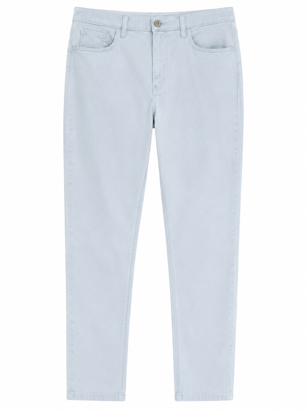 Uniqlo Men's Pale Blue Slim Trousers